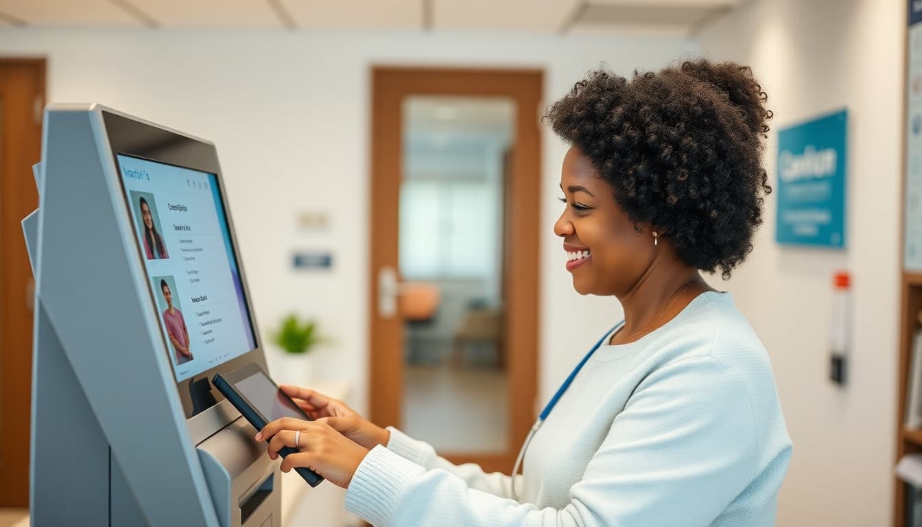 Abstract illustration for: How to Convert More Website Visitors Into Booked Patients